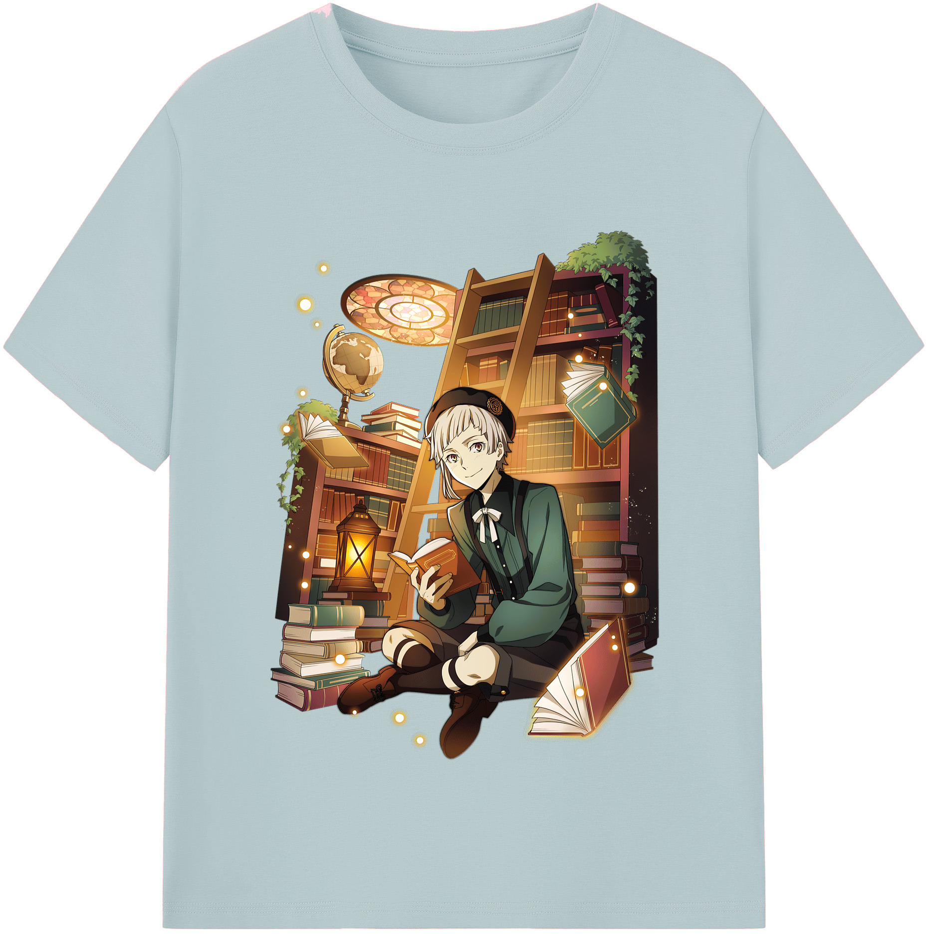 （画像用） 文豪ストレイドッグス Bungo Stray Dogs 綿100％半袖Tシャツ（フロントプリント）